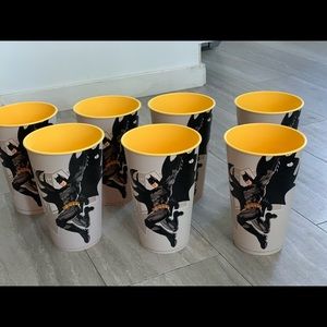Batman plastic cups